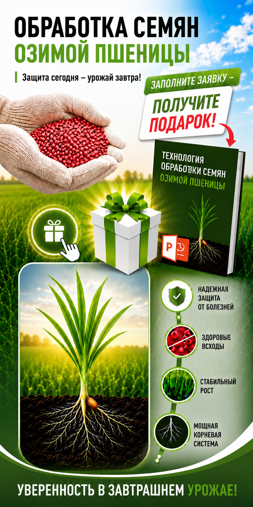 Протравливание семян