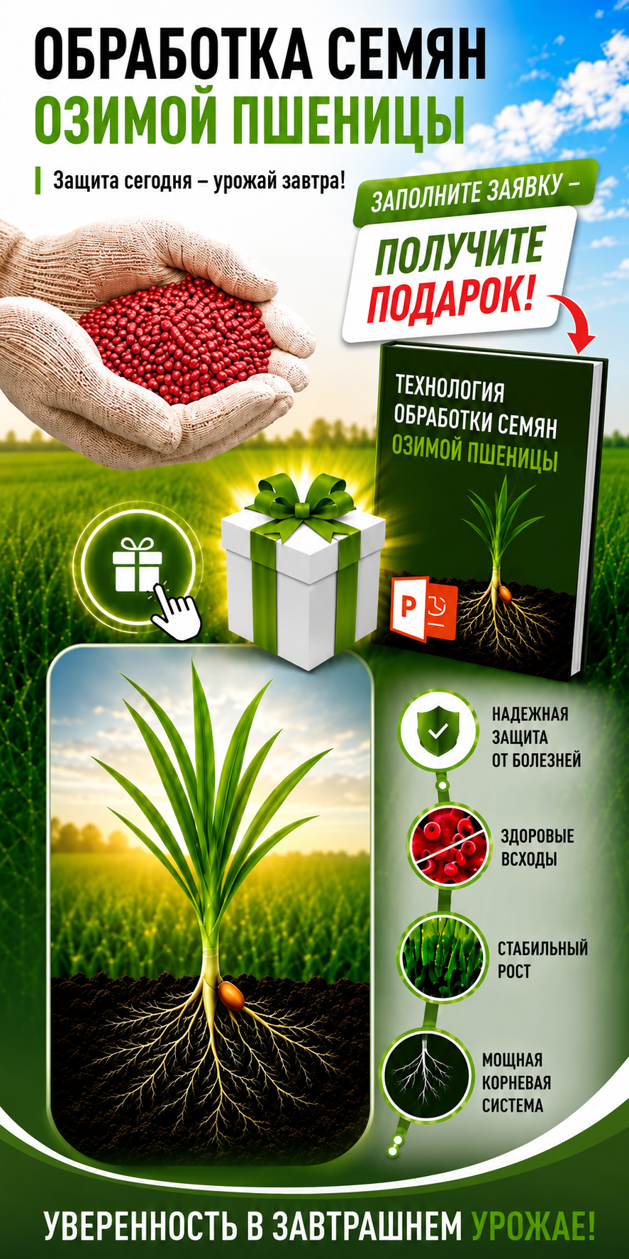 Протравливание семян